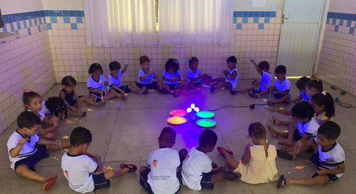 Sensibilização Artística na Educação Infantil: Explorando 'Luz, Cores e ...